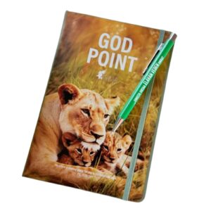 SETTI: God Point -muistikirja + vihreä mustekynä