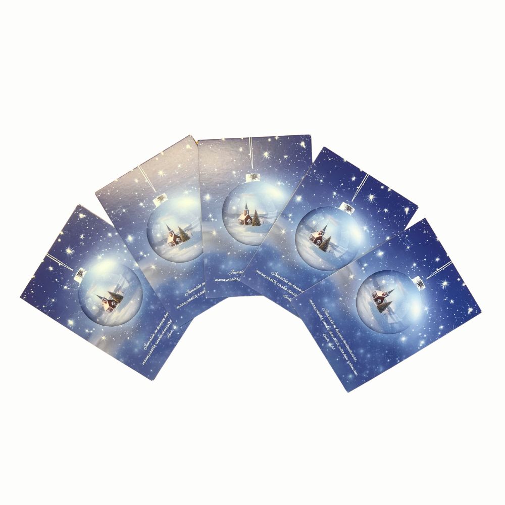 Setti: 5 sinistä joulukorttia