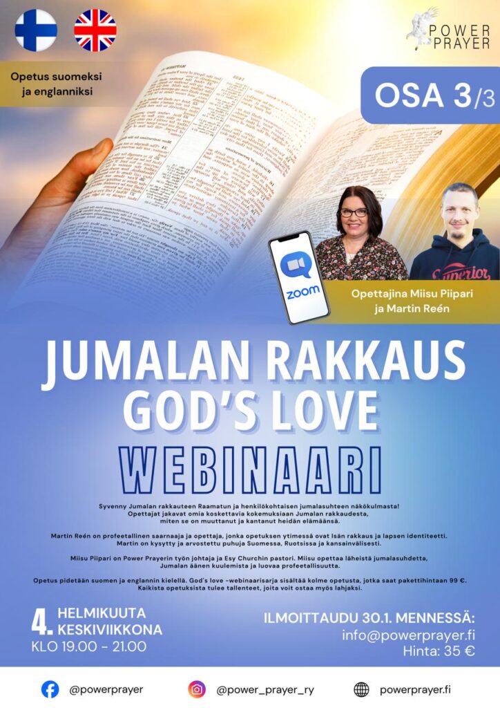 Profeetallinen webinaari, osa 3, 4.2.2026 - A4-mainos