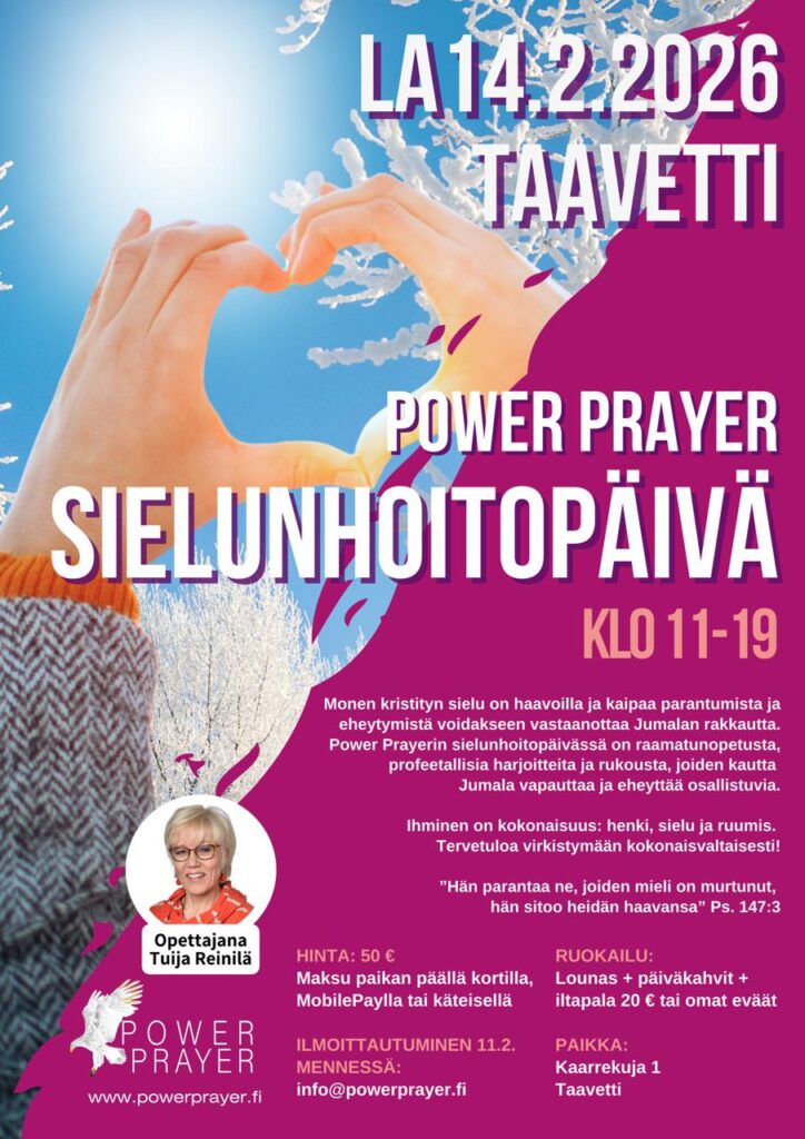 Profeetal sielunhoitoipäivä Taavetti 14.2.2026 - A4-mainos