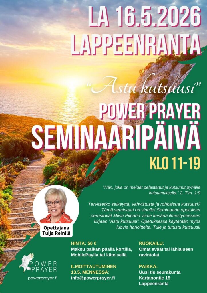 Profeetallinen seminaaripäivä Lappeenranta 16.5.2026 - A4-mainos