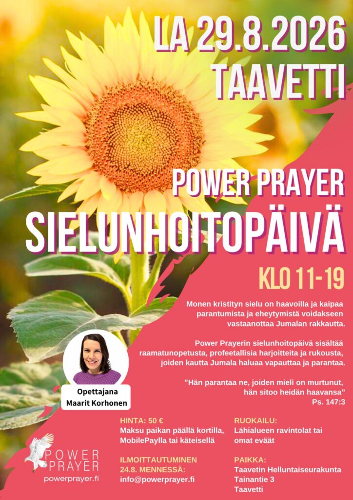 Profeetallinen seminaaripäivä Taavetti 29.8.2026 - A4-mainos