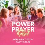 Power Prayer- kotikutsut Lohja 13.10.2026 - A4-mainos